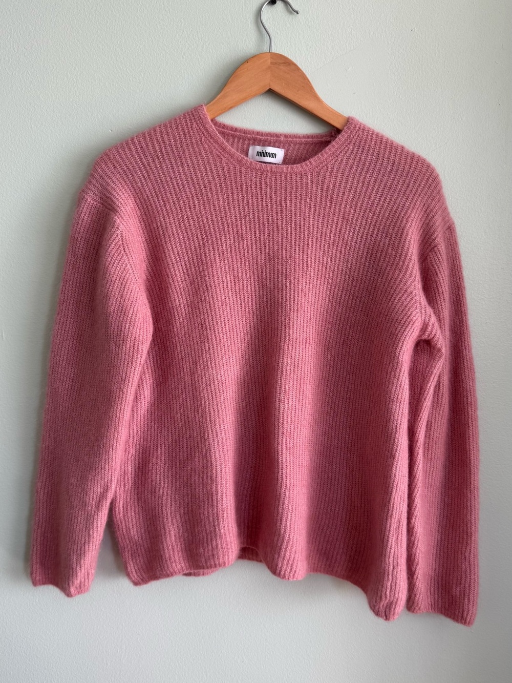 Minimum Rose Pink Crewneck Sweater
